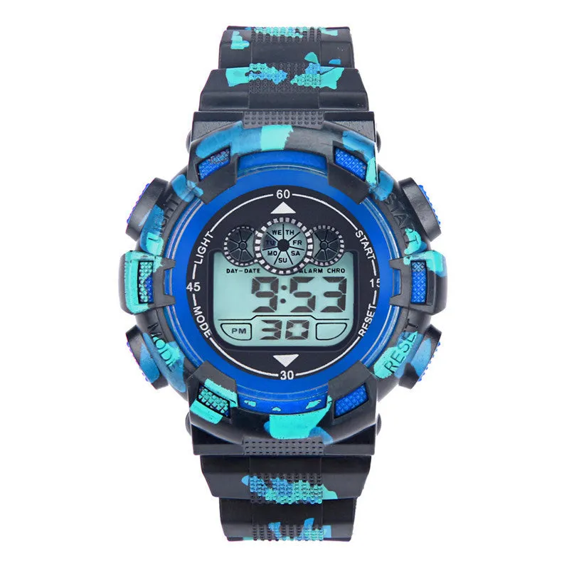 Men Watches LED Digital Alarm Date Rubber Army Watch Waterproof Sport Wristwatch Famous relogio masculino