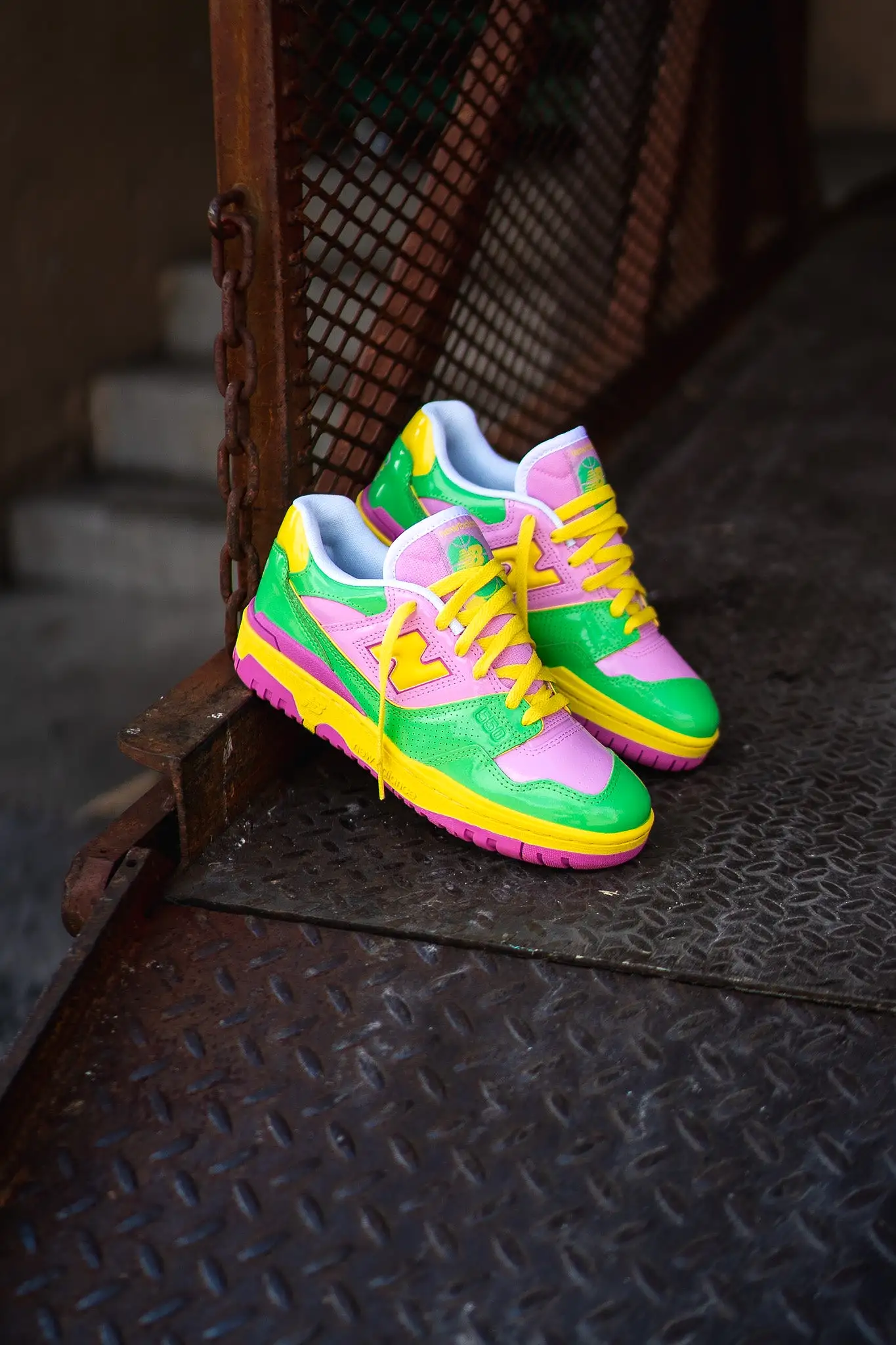 Mens New Balance 550 (Neon Multi) - BB550YKA