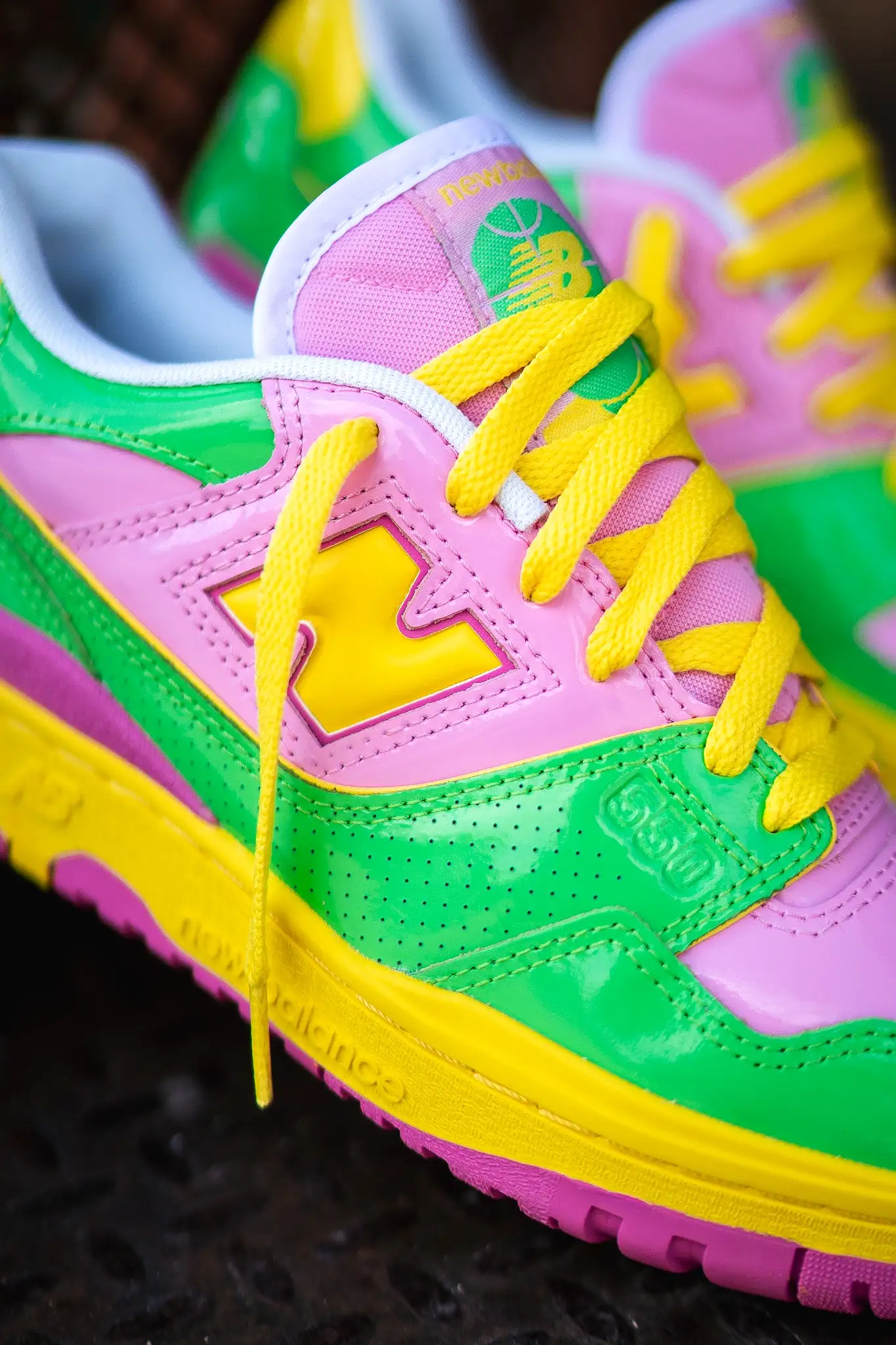 Mens New Balance 550 (Neon Multi) - BB550YKA