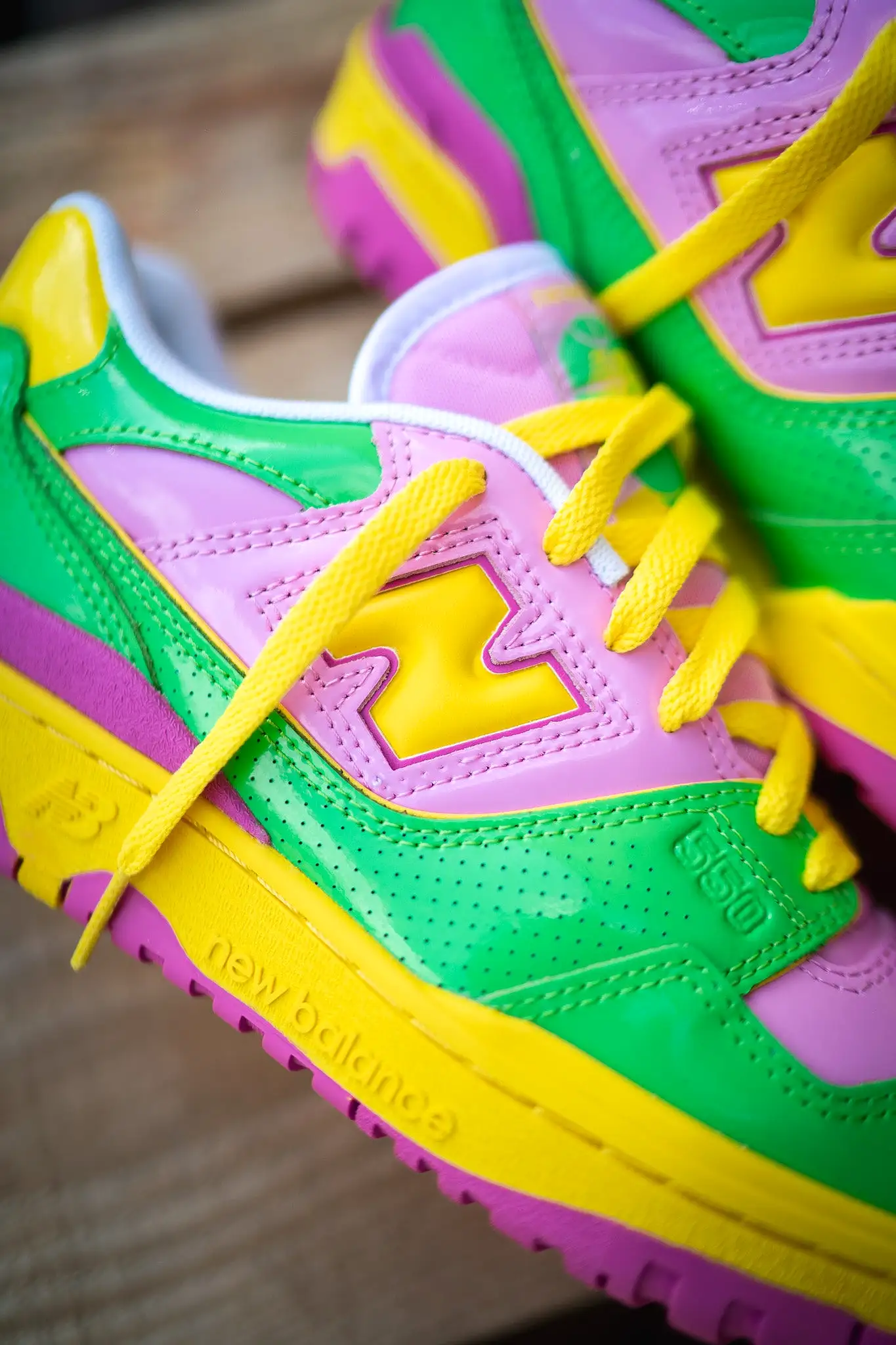 Mens New Balance 550 (Neon Multi) - BB550YKA