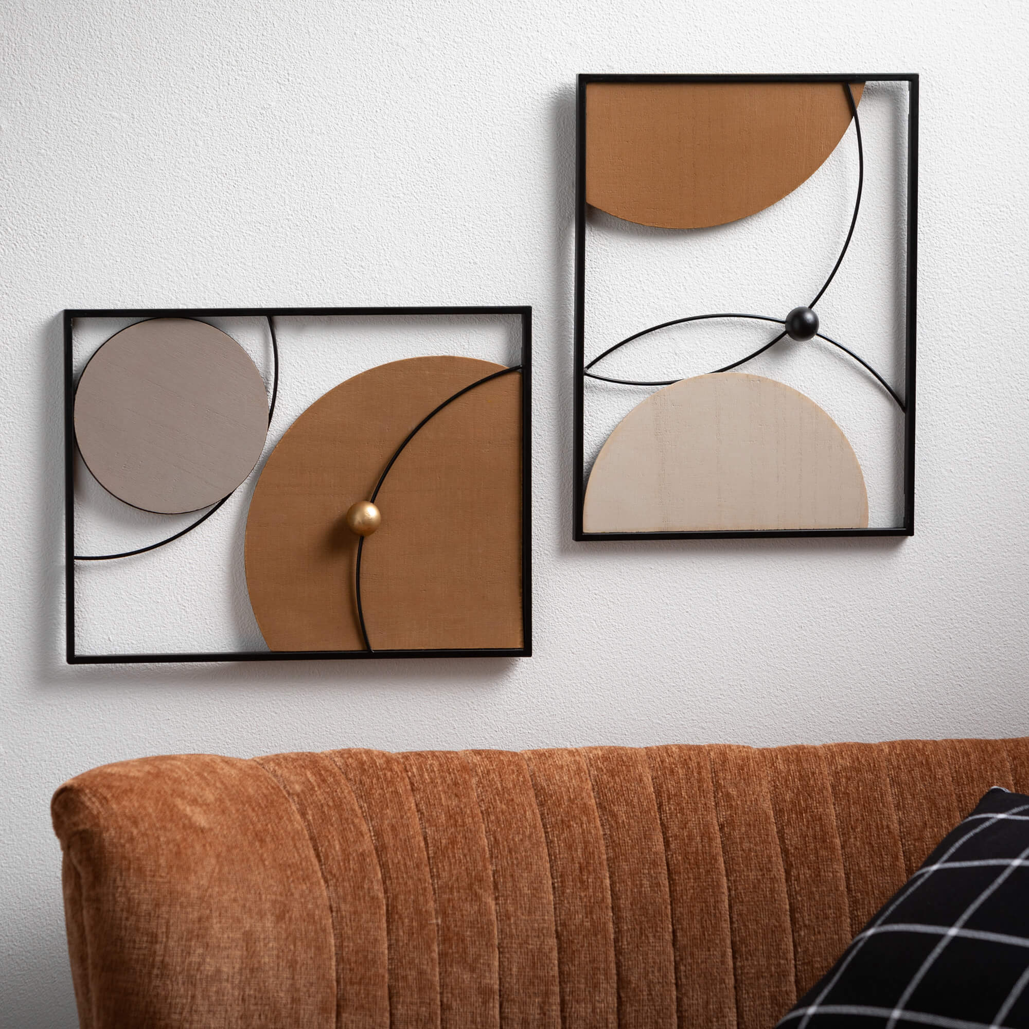 Modern Wall Decor Set Of 2