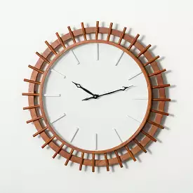 Modern Wooden Wall Clock