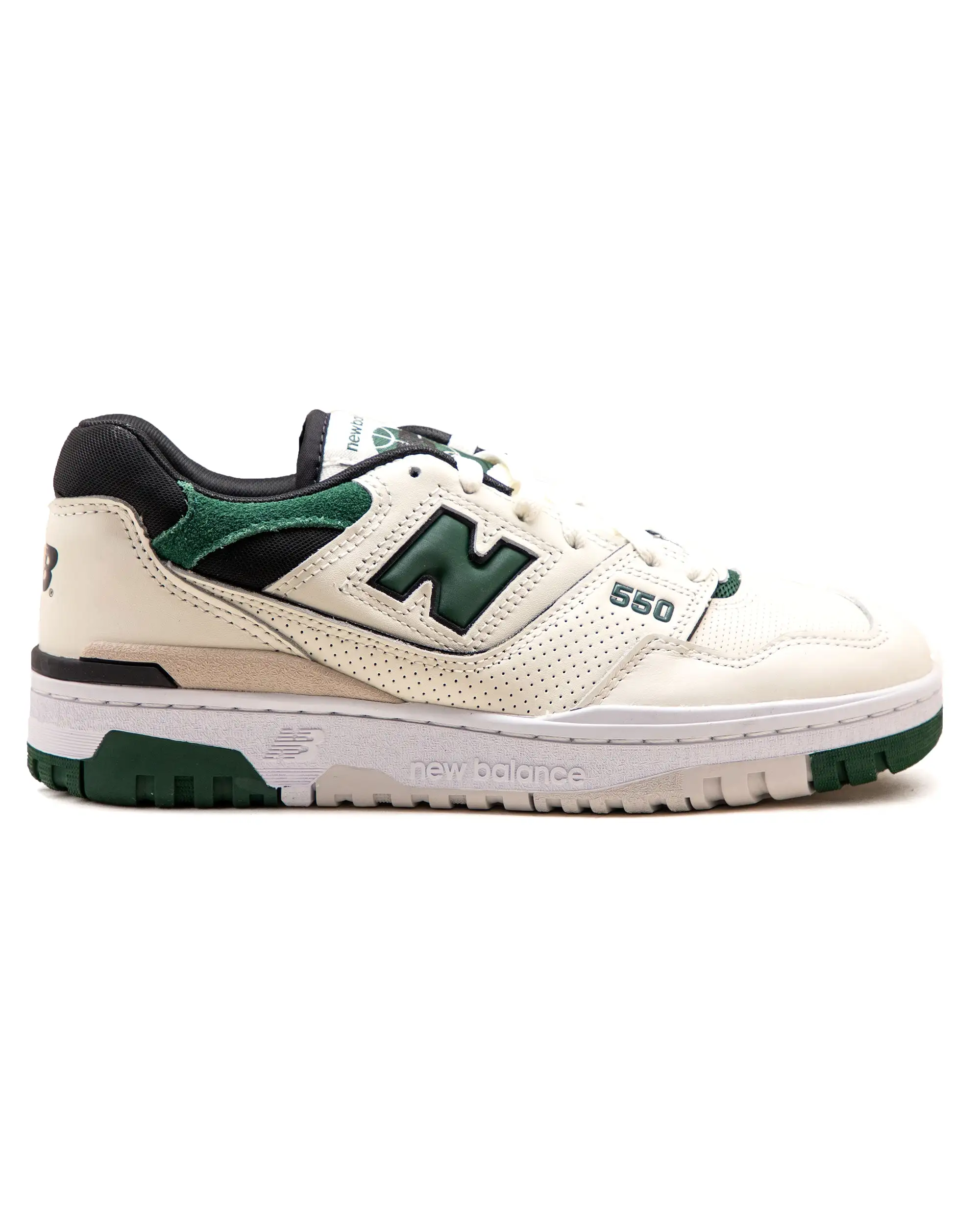 New Balance 550 Sea Salt Pine Green