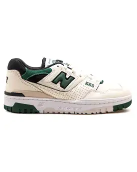 New Balance 550 Sea Salt Pine Green