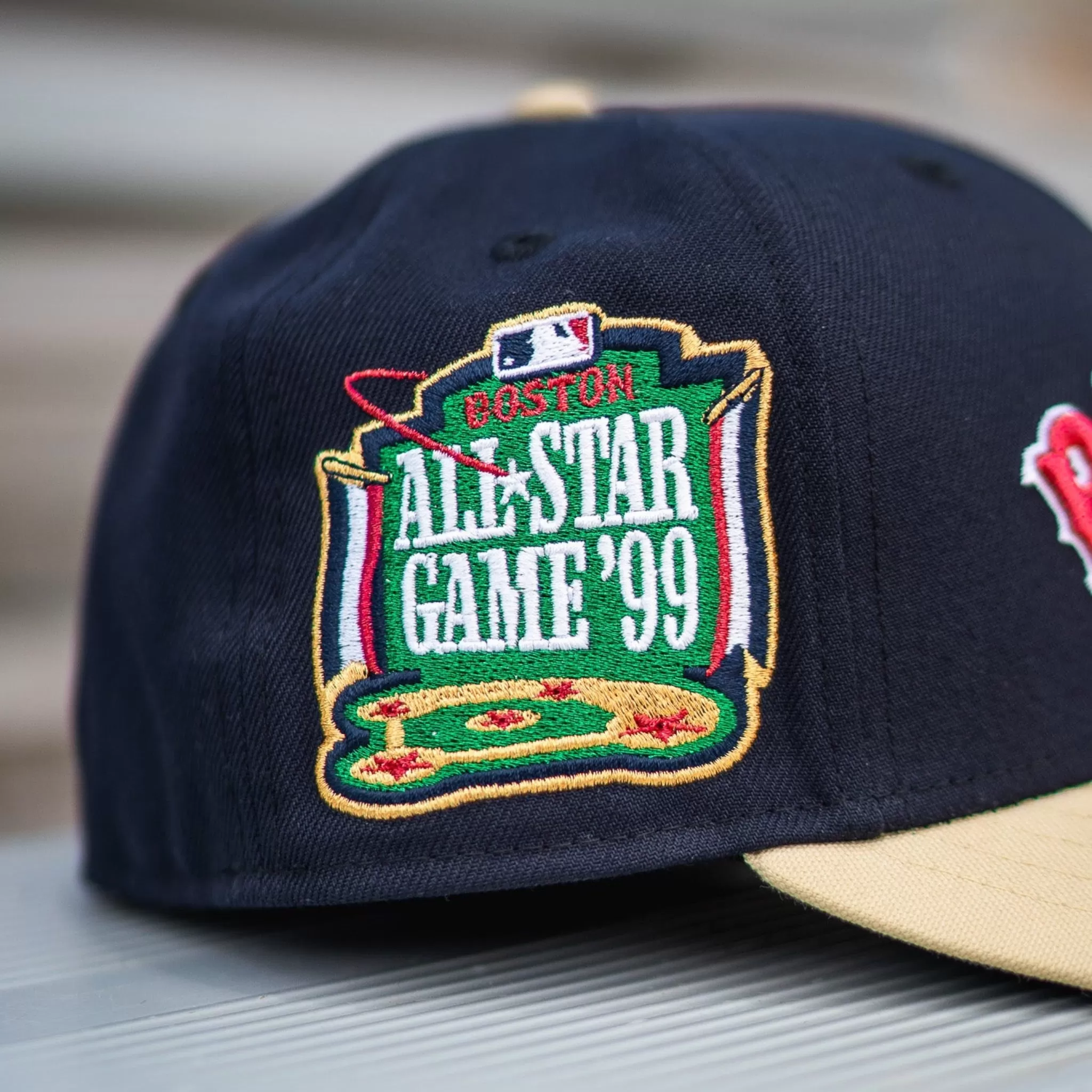 New Era Boston Red Sox 1999 ASG Good Green UV (Navy/Vegas Gold)