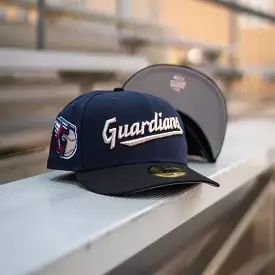 New Era Cleveland Guardians Good Grey UV (Navy/Black)