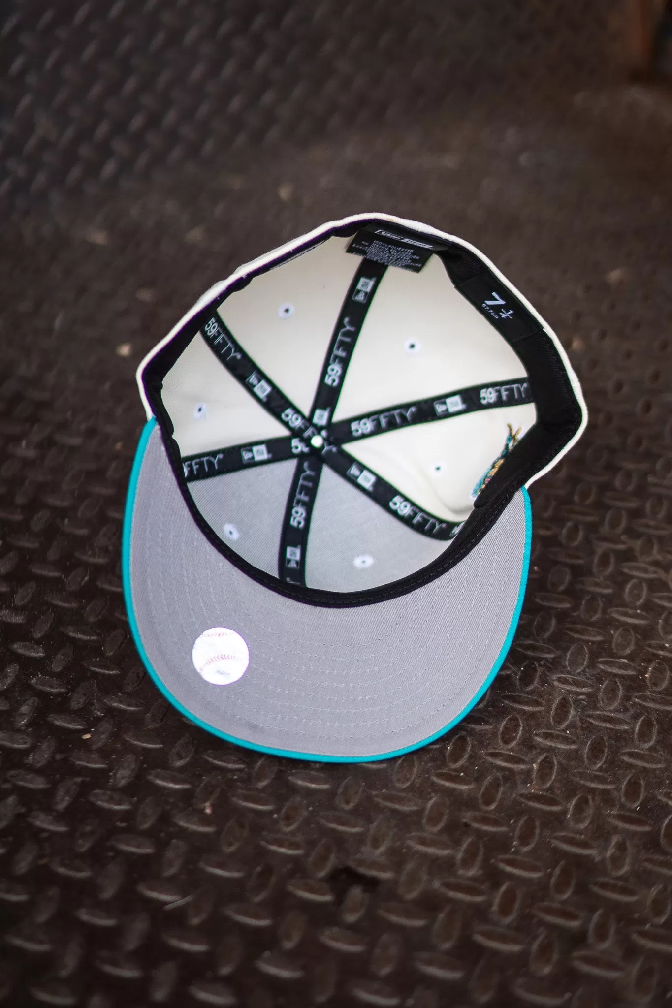 New Era Florida Marlins 2003 WS Grey UV (Off White/Teal)