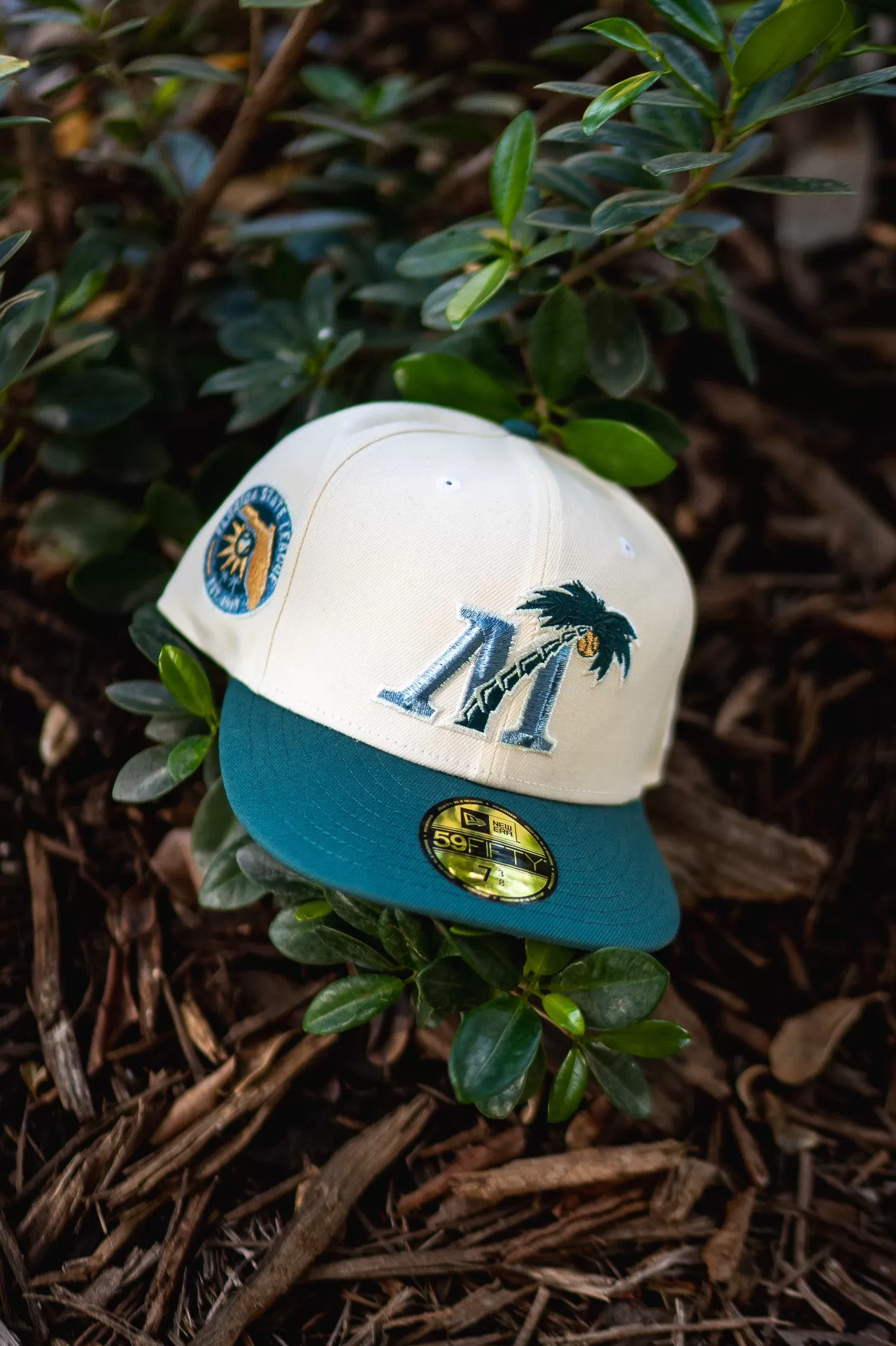 New Era Fort Myer Miracles Florida State League Grey UV (Off White/Pine)