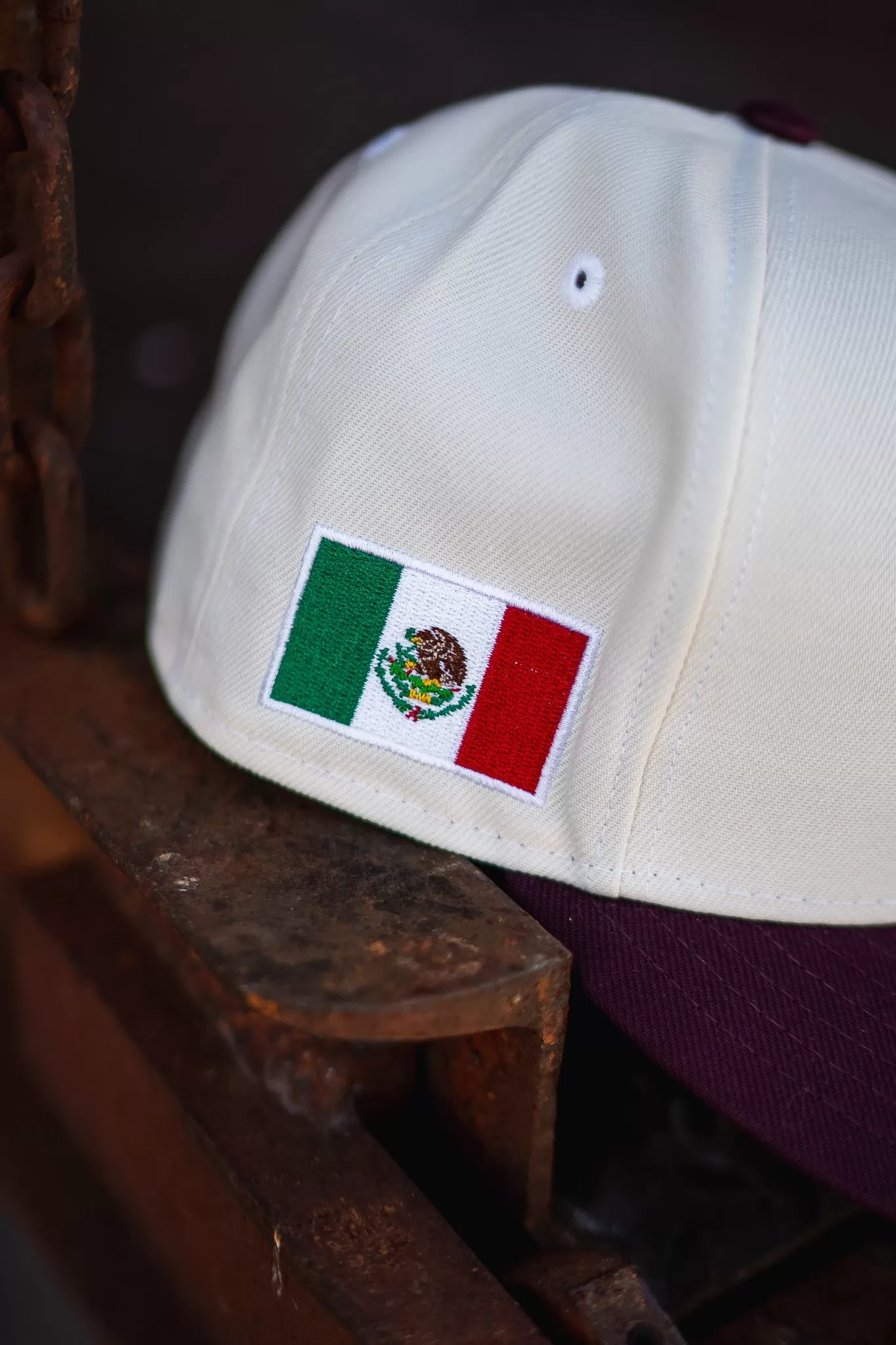 New Era Guerreros de Oaxaca Mexico Green UV (Off White/Burgundy)