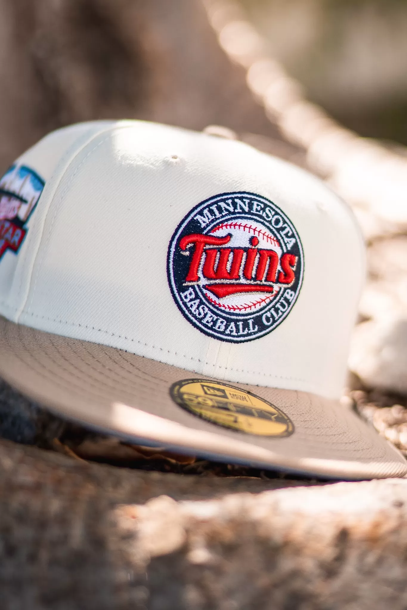 New Era Minnesota Twins 2014 ASG Sky UV (Off White/Beige)