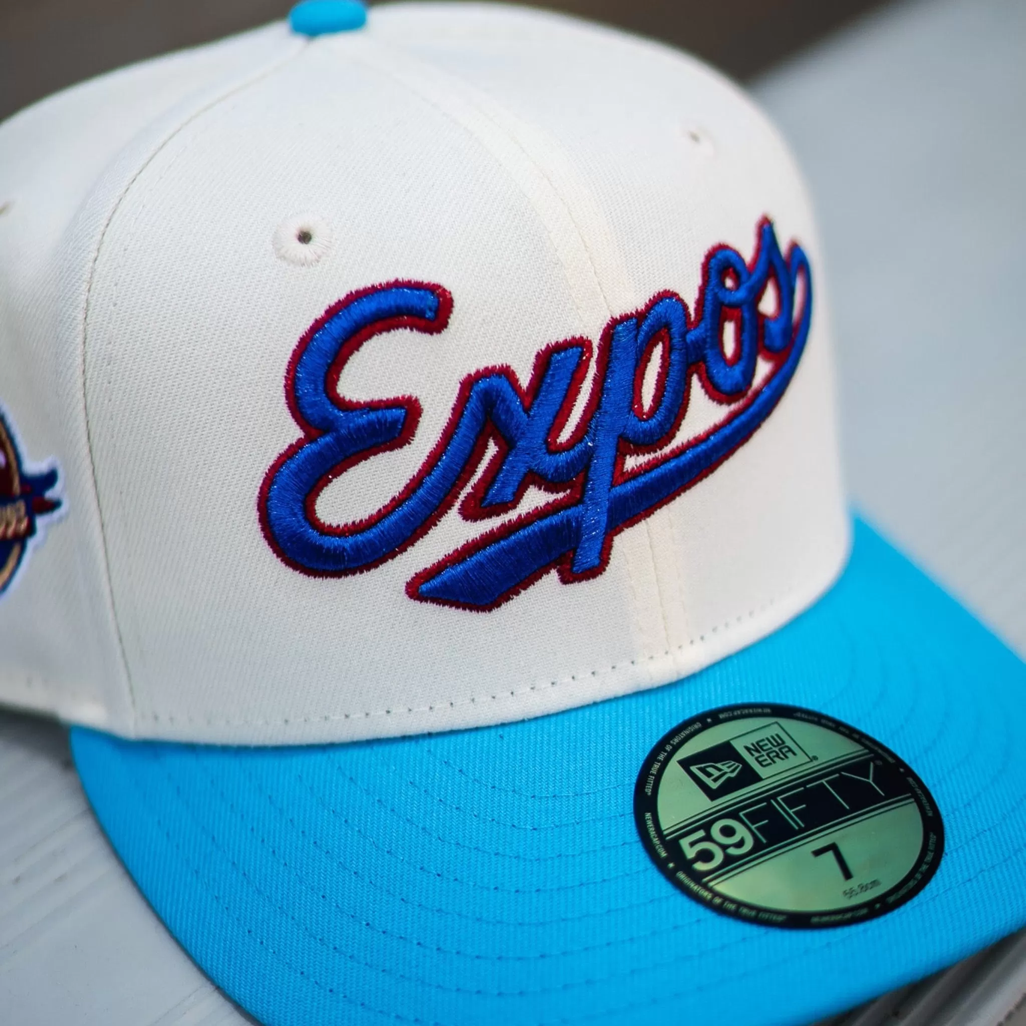 New Era Montreal Expos 25th Anniversary Good Green UV (Off White/Sky)