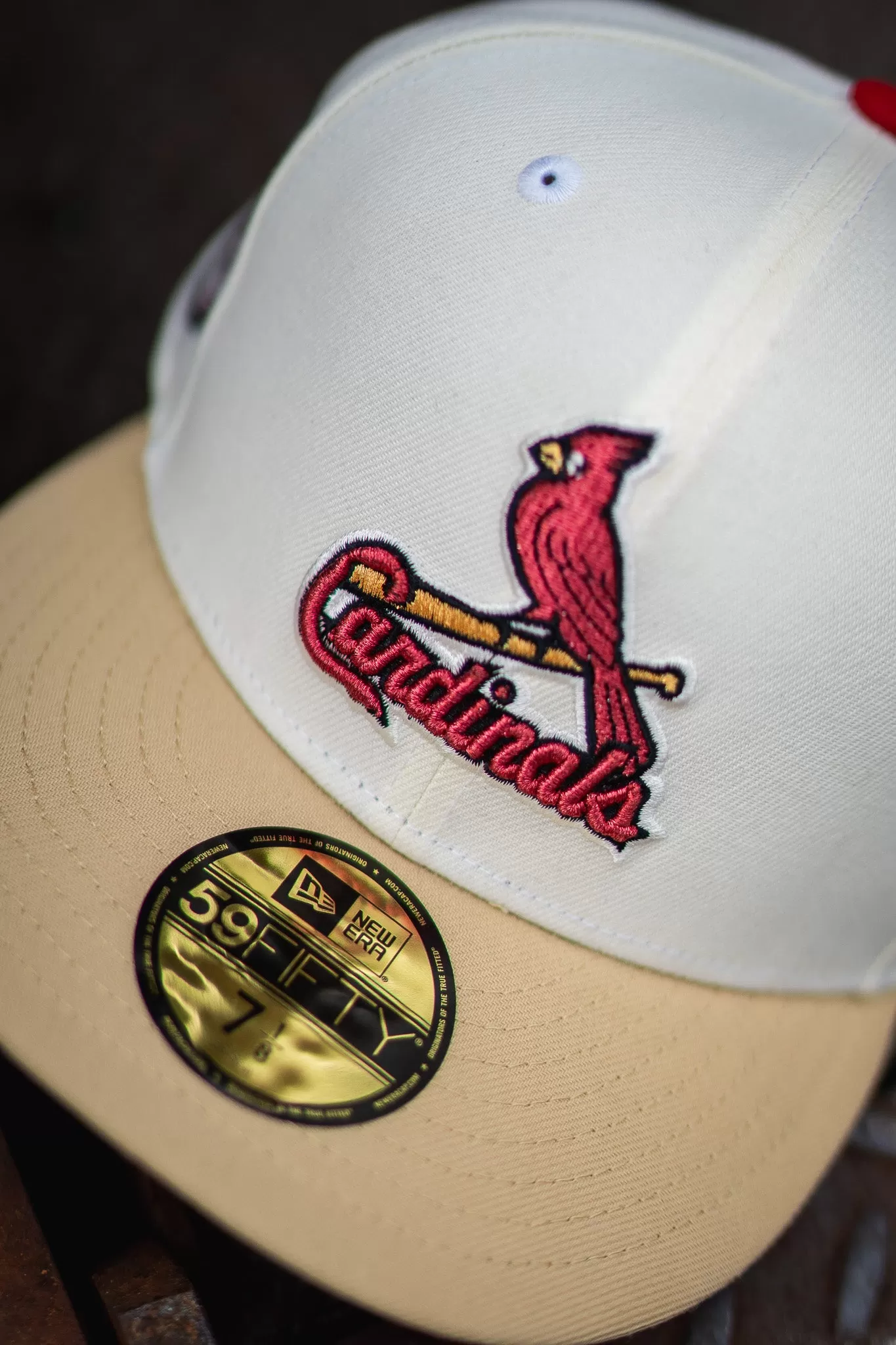 NEW ERA ST LOUIS CARDINALS 125TH ANNIVERSARY GREEN UV (OFF WHITE/CREA