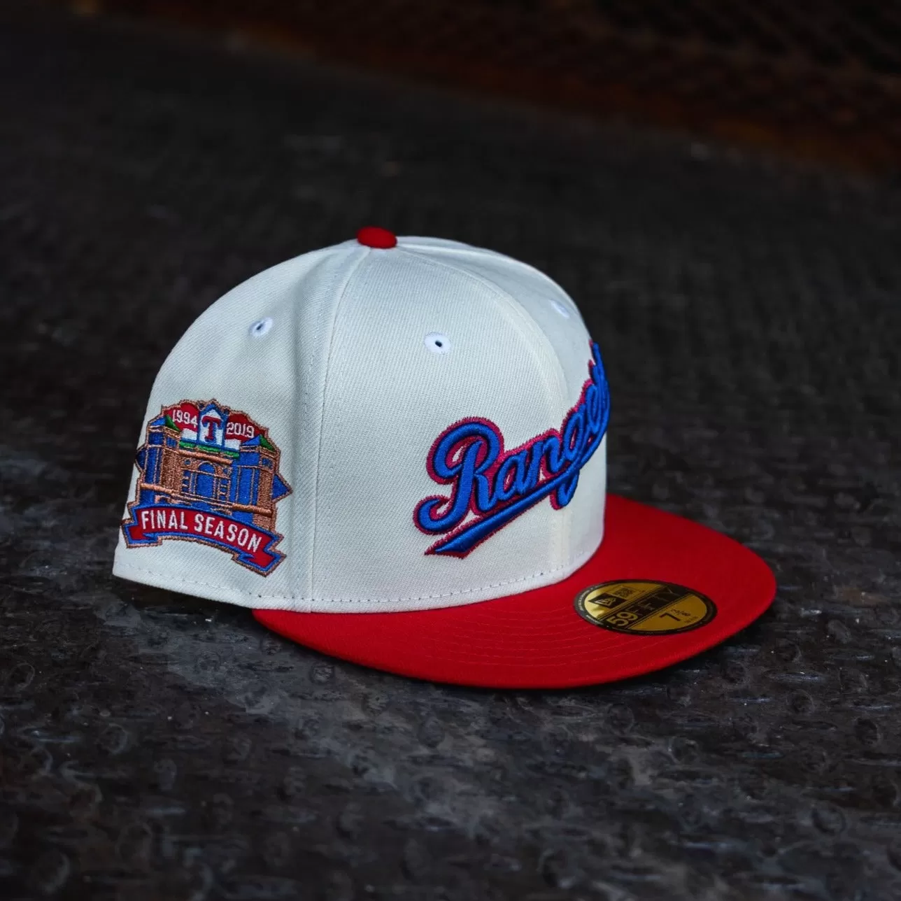 New Era Texas Rangers Final Season Green UV (Off White/Red)