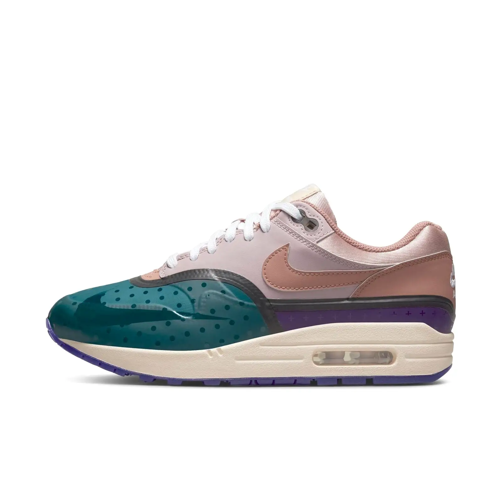 Nike Air Max 1 Premium Plum Fog Fossil Rose (Women's)