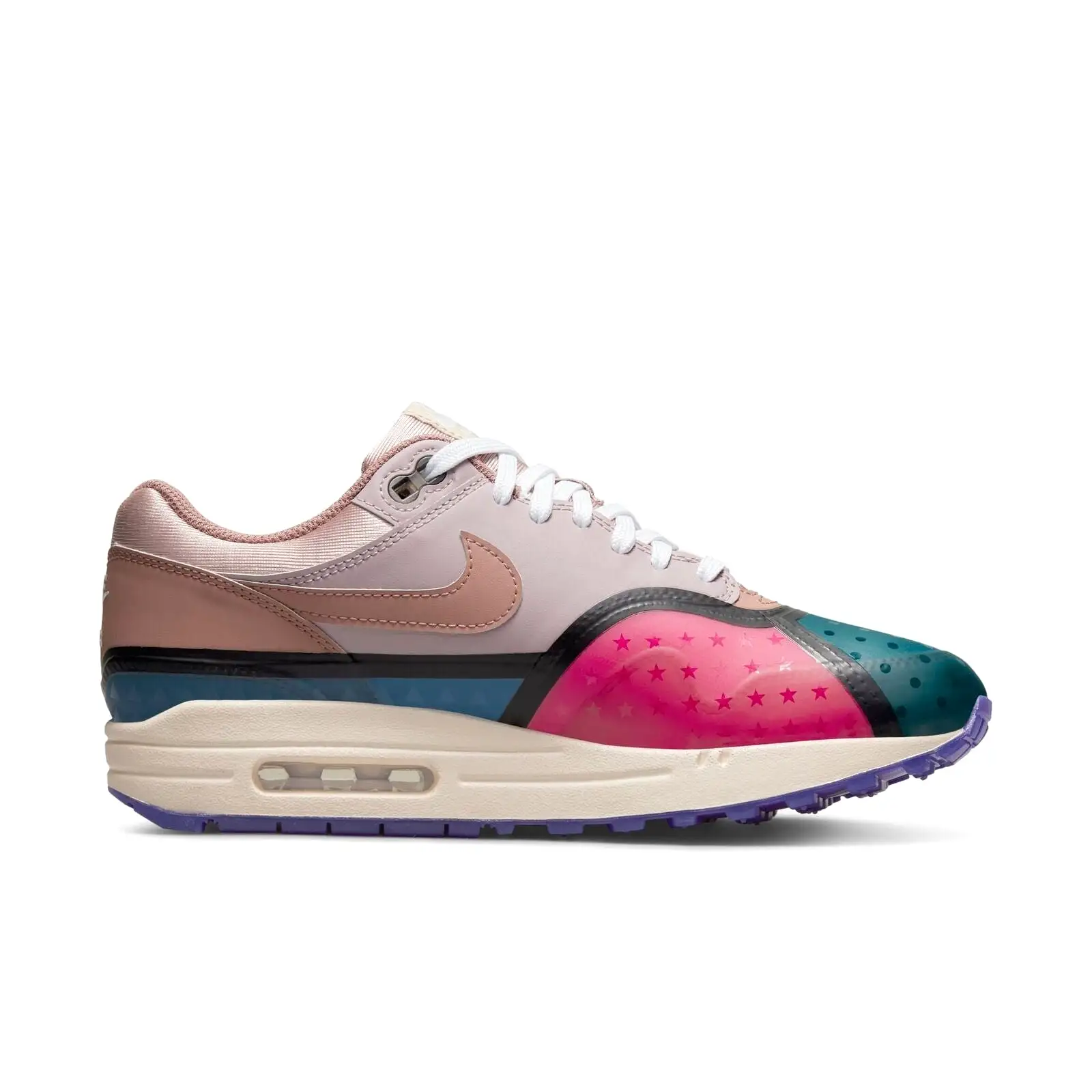 Nike Air Max 1 Premium Plum Fog Fossil Rose (Women's)