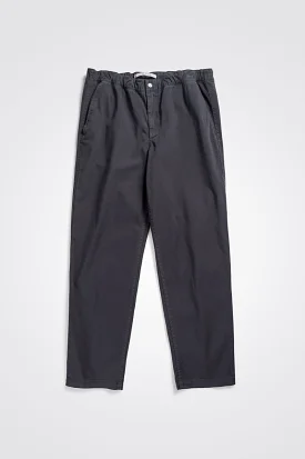 Norse Ezra Relaxed Stretch Twill Trouser Slate Grey