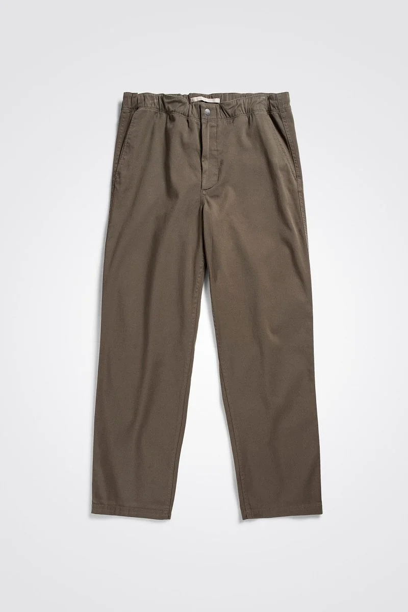 Norse Ezra Relaxed Twill Trouser Ivy green