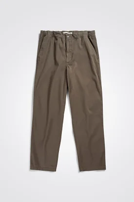 Norse Ezra Relaxed Twill Trouser Ivy green