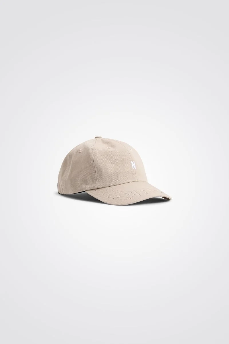 Norse Twill Sports Cap Marble White