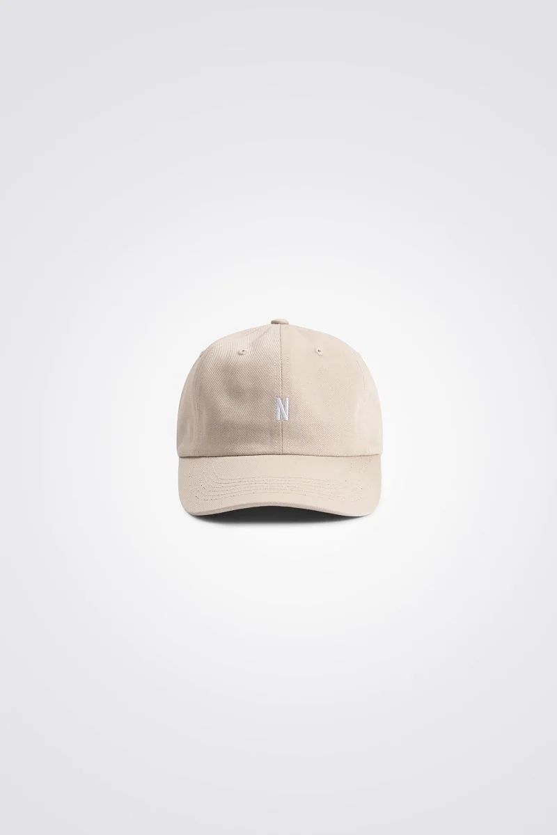 Norse Twill Sports Cap Marble White