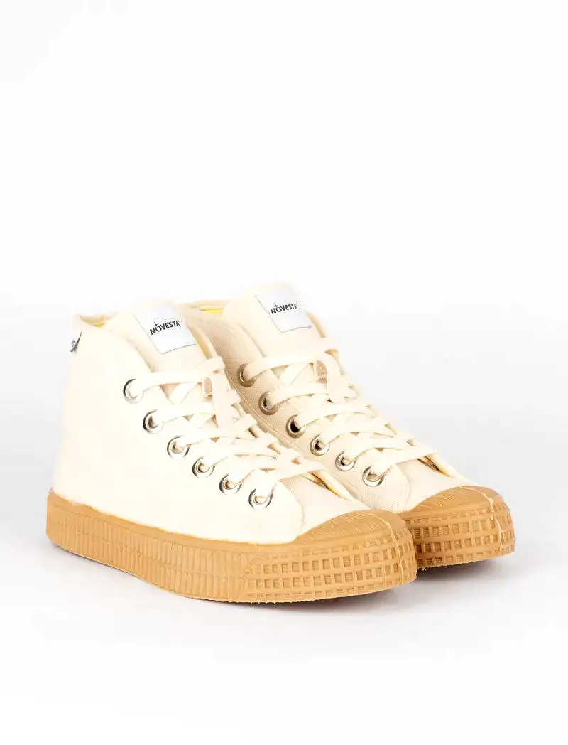 Novesta Womens Star Dribble Trainer Beige/Transparent