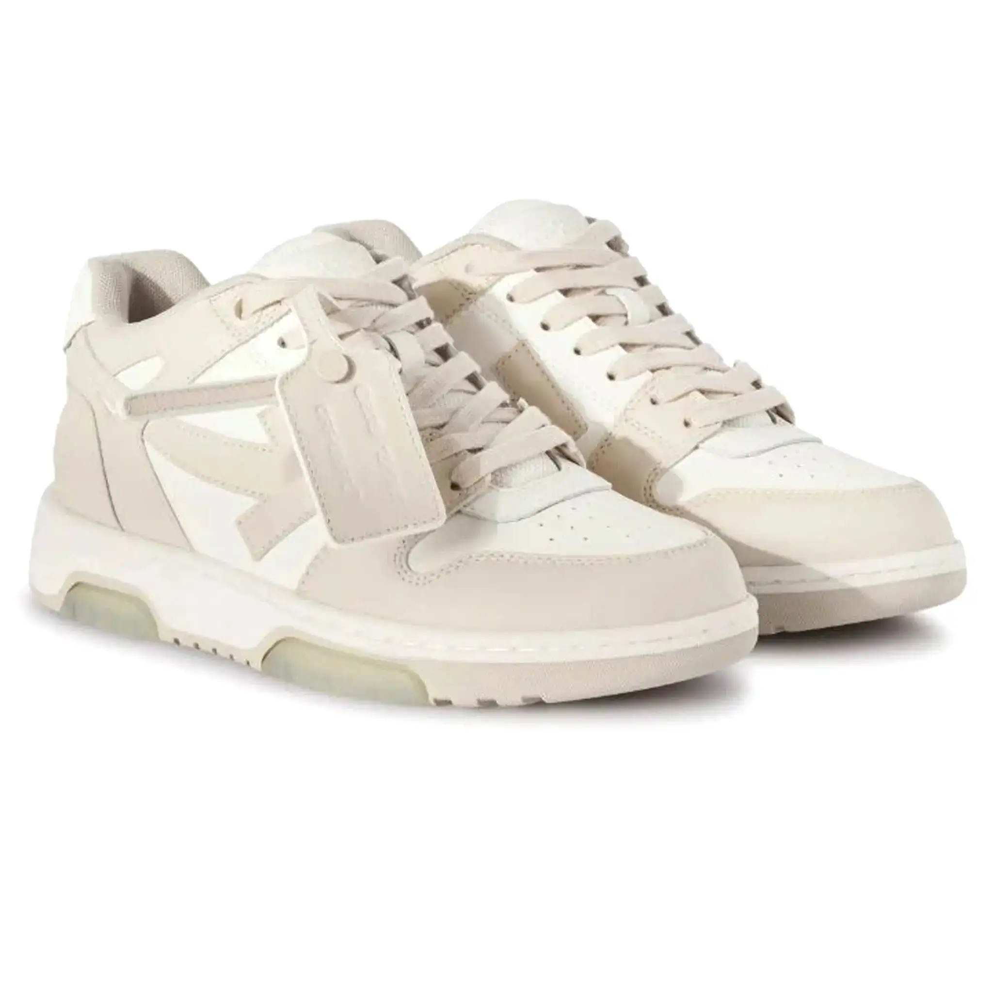 Off-White Out Of Office White Beige Sneakers (W)