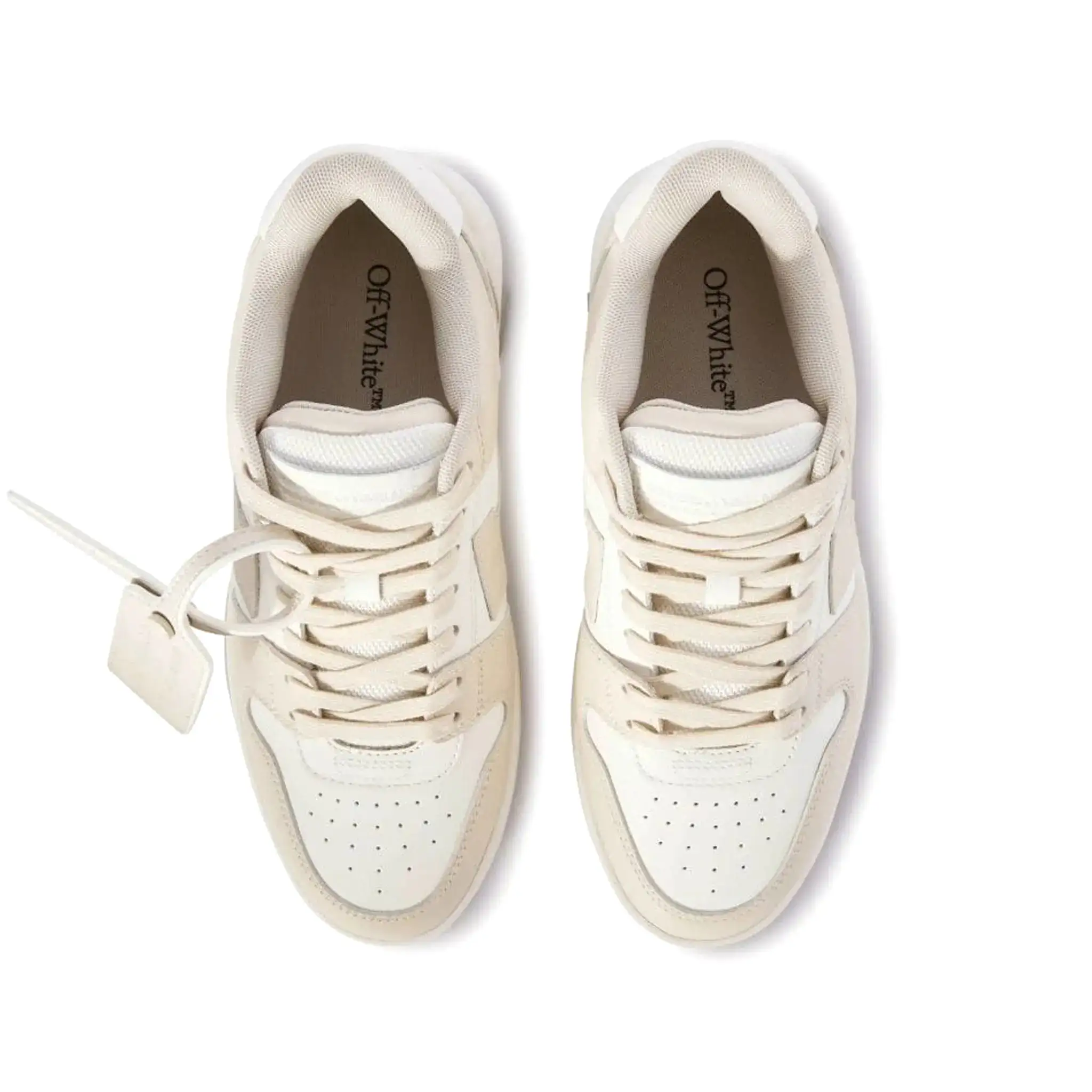 Off-White Out Of Office White Beige Sneakers (W)