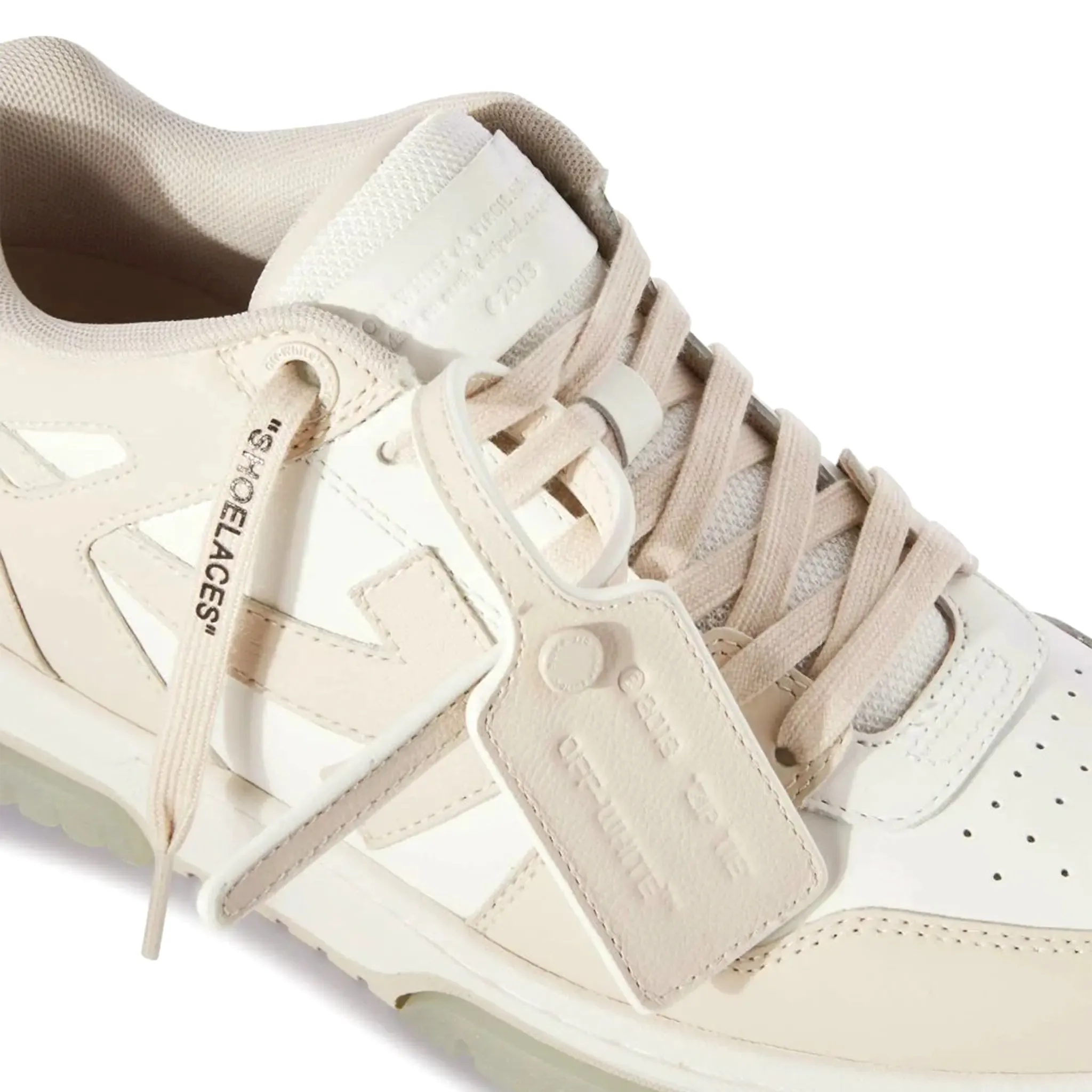 Off-White Out Of Office White Beige Sneakers (W)