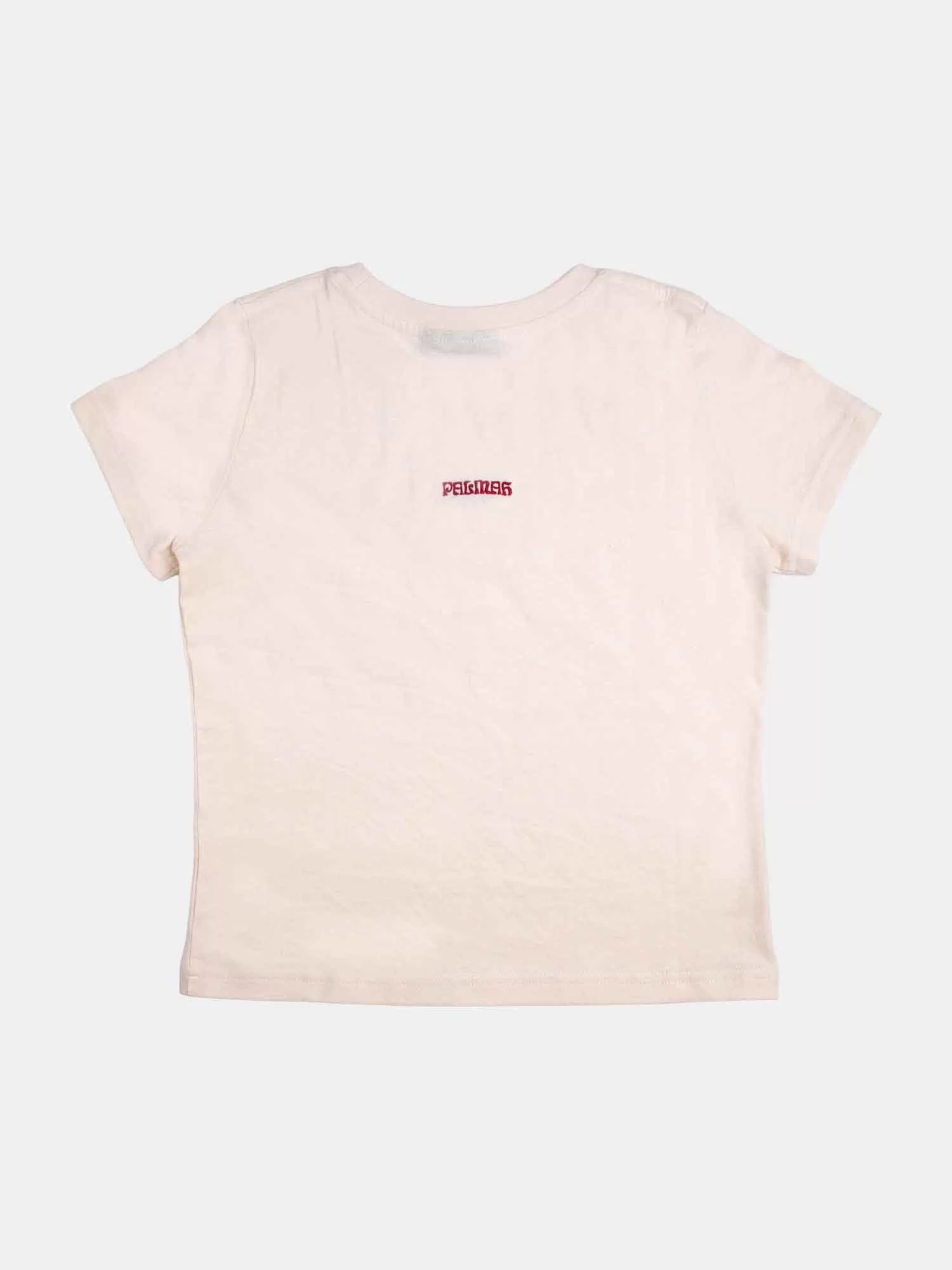 Palmah Spread The Love Organic Hemp Mini Tee - Off White