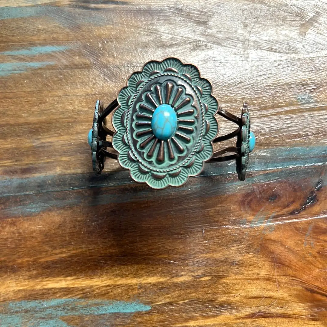 Patina Turq Bracelet