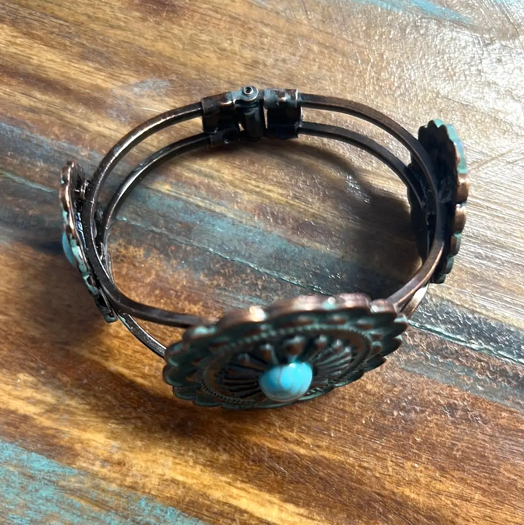 Patina Turq Bracelet