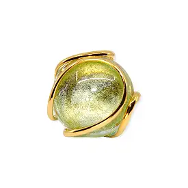 PERIDOT CRYSTAL RING