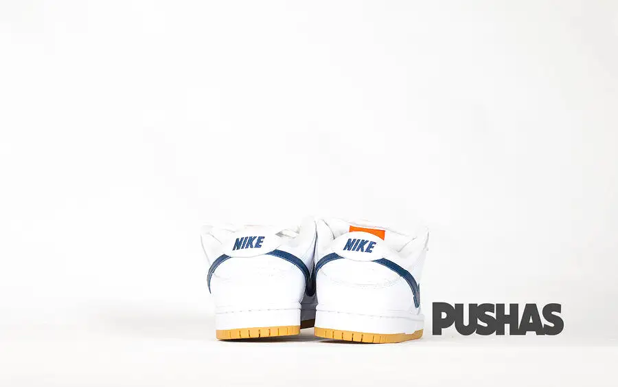 SB Dunk Low Orange Label 'White Navy' (2021)