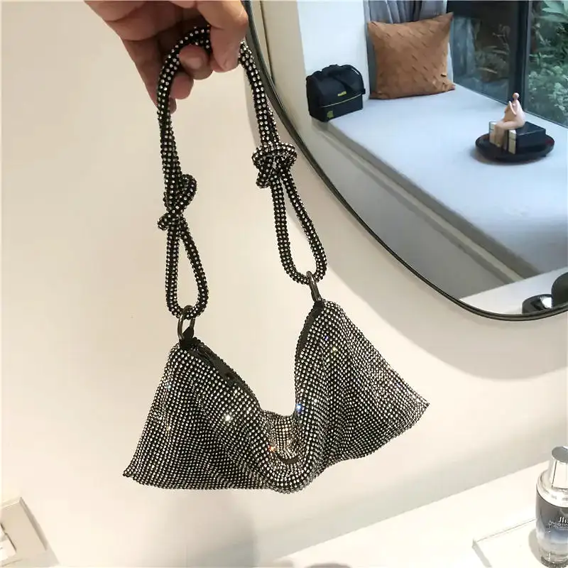 Shiny Crystal Handbag