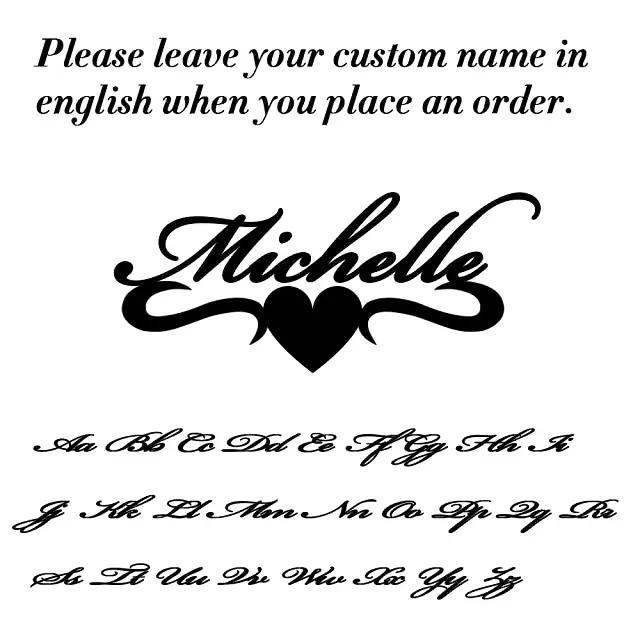 Shop i Style Custom Name Necklace Personalized Steel Color Stainless Steel Necklaces For Women Men