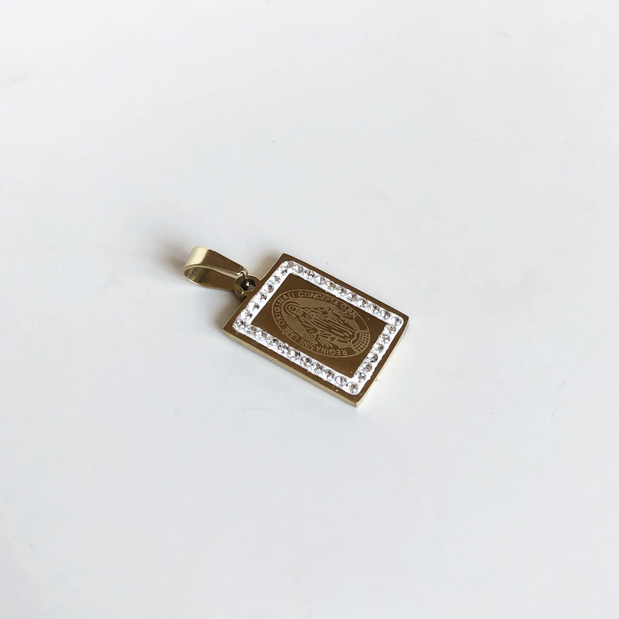 Square Maria Pendant