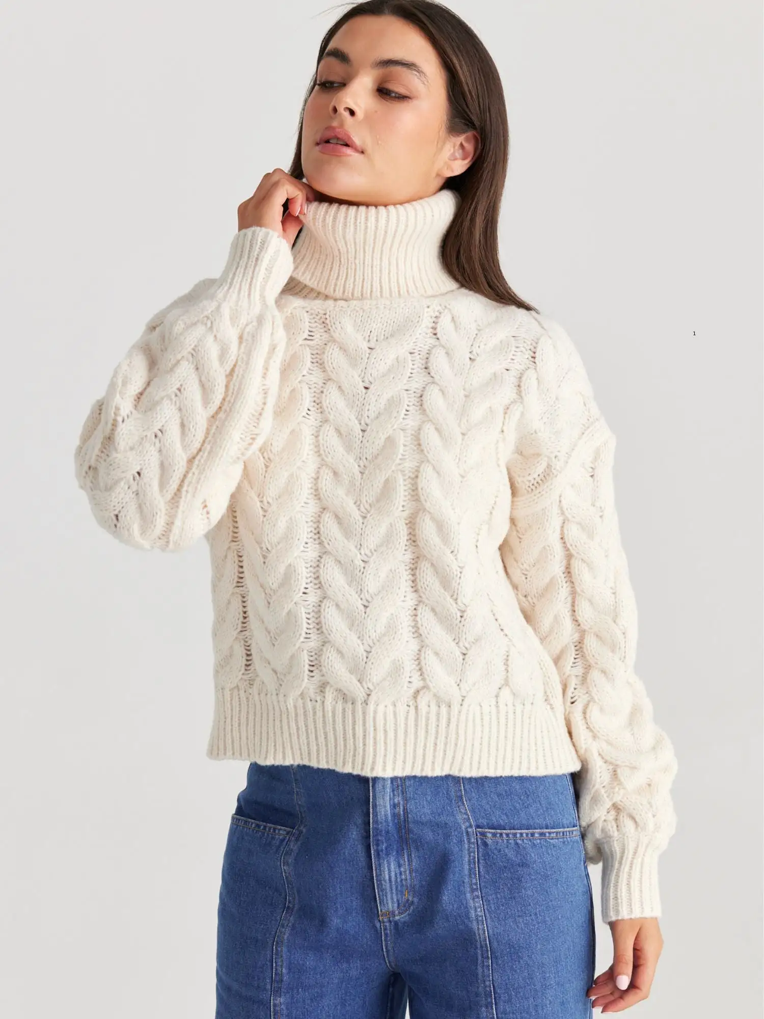 Stacie Knit | Off White