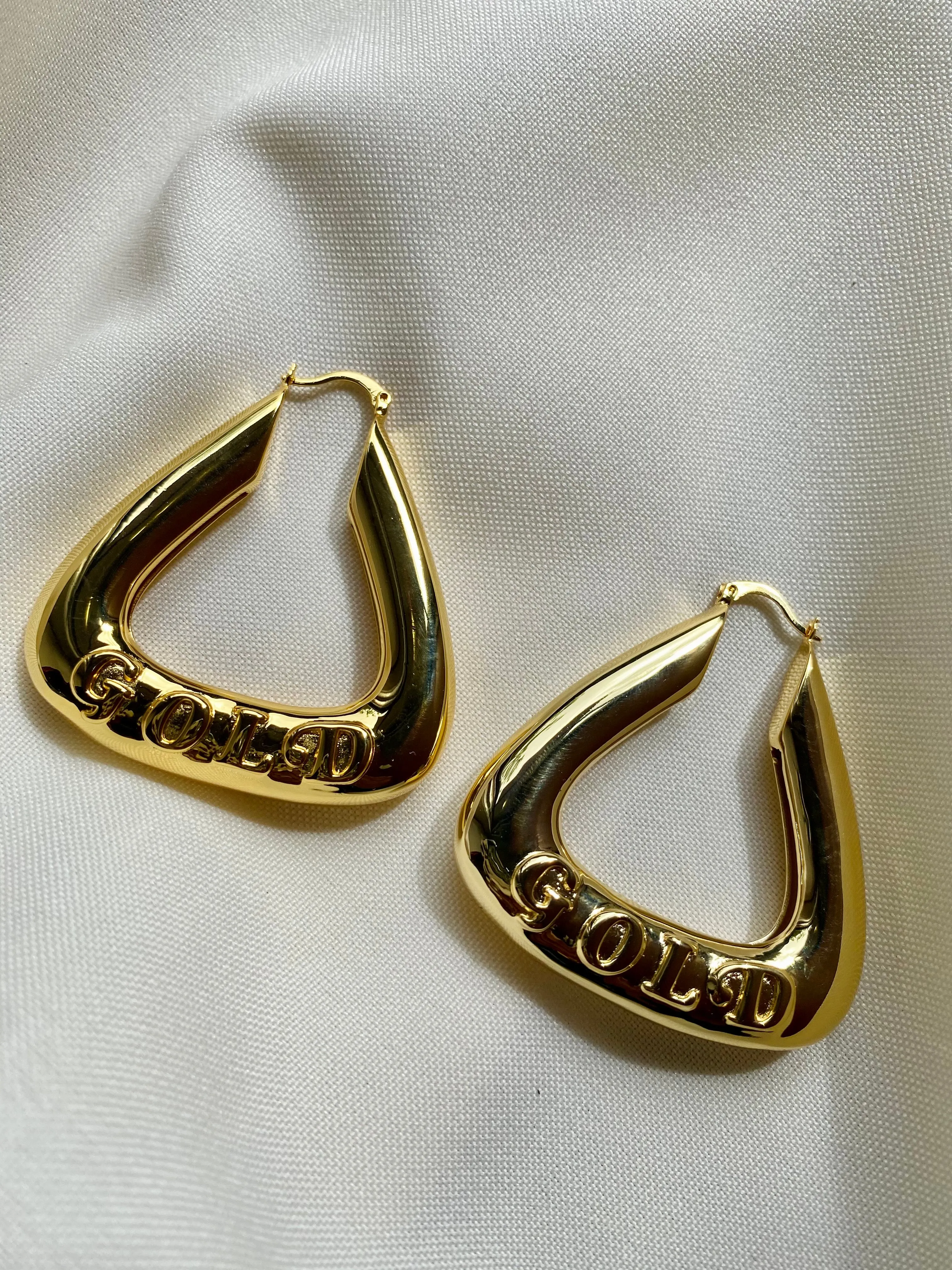 The GOLD Hoop Earrings