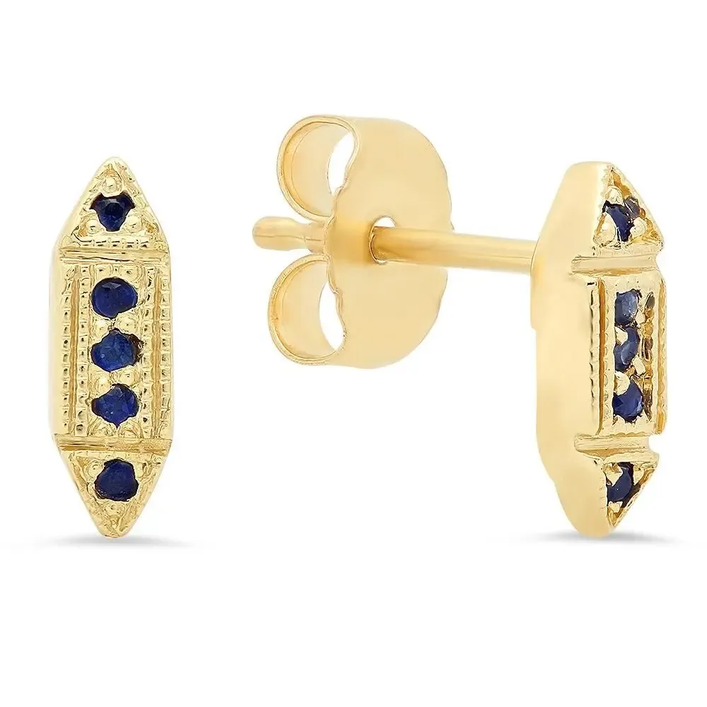 The Modest & Forever After Precious Gemstones Stud Earrings