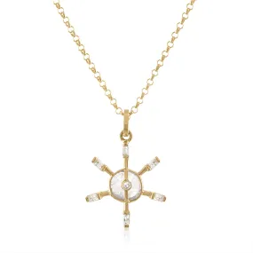 THEIA DIAMOND SLICE STAR PENDANT