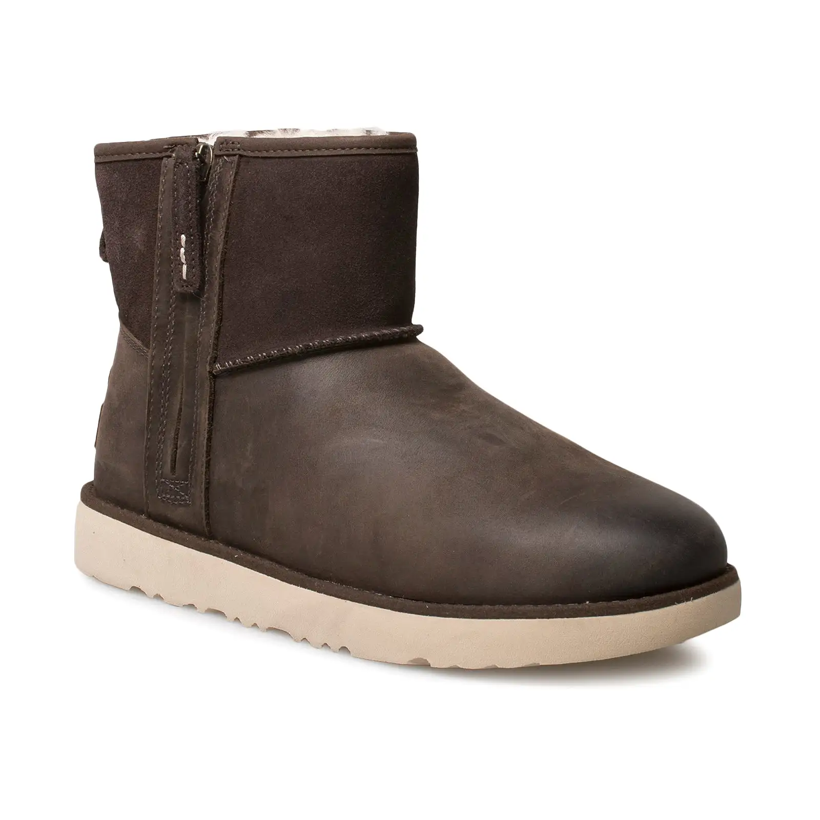 UGG Classic Mini Zip Waterproof Stout Boots - Men's