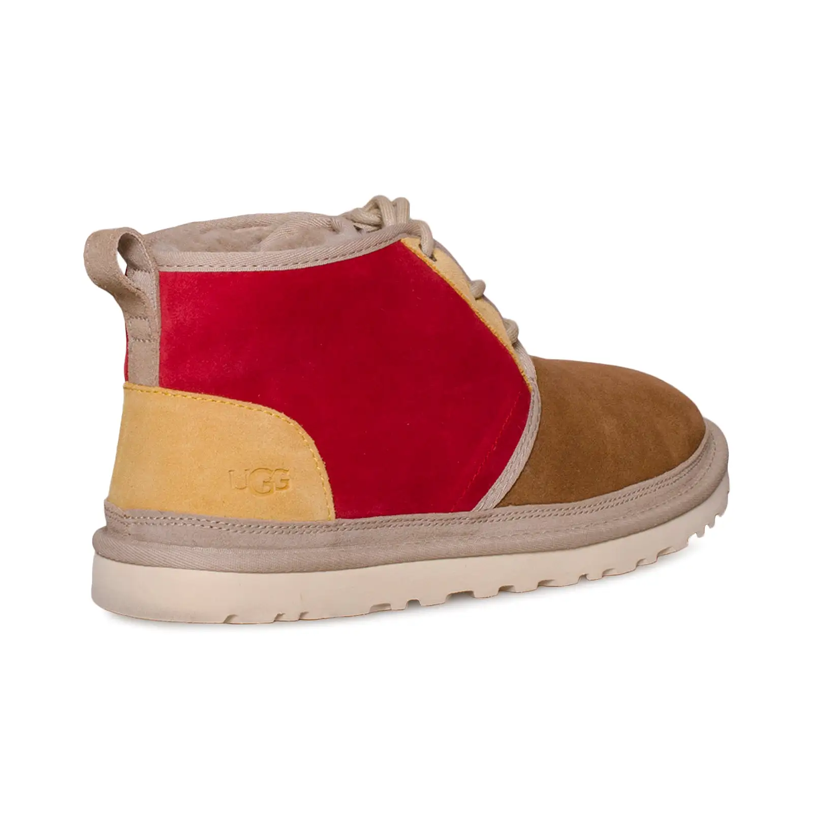 UGG Neumel Mashup Chestnut / Samba Red Boots - Men's