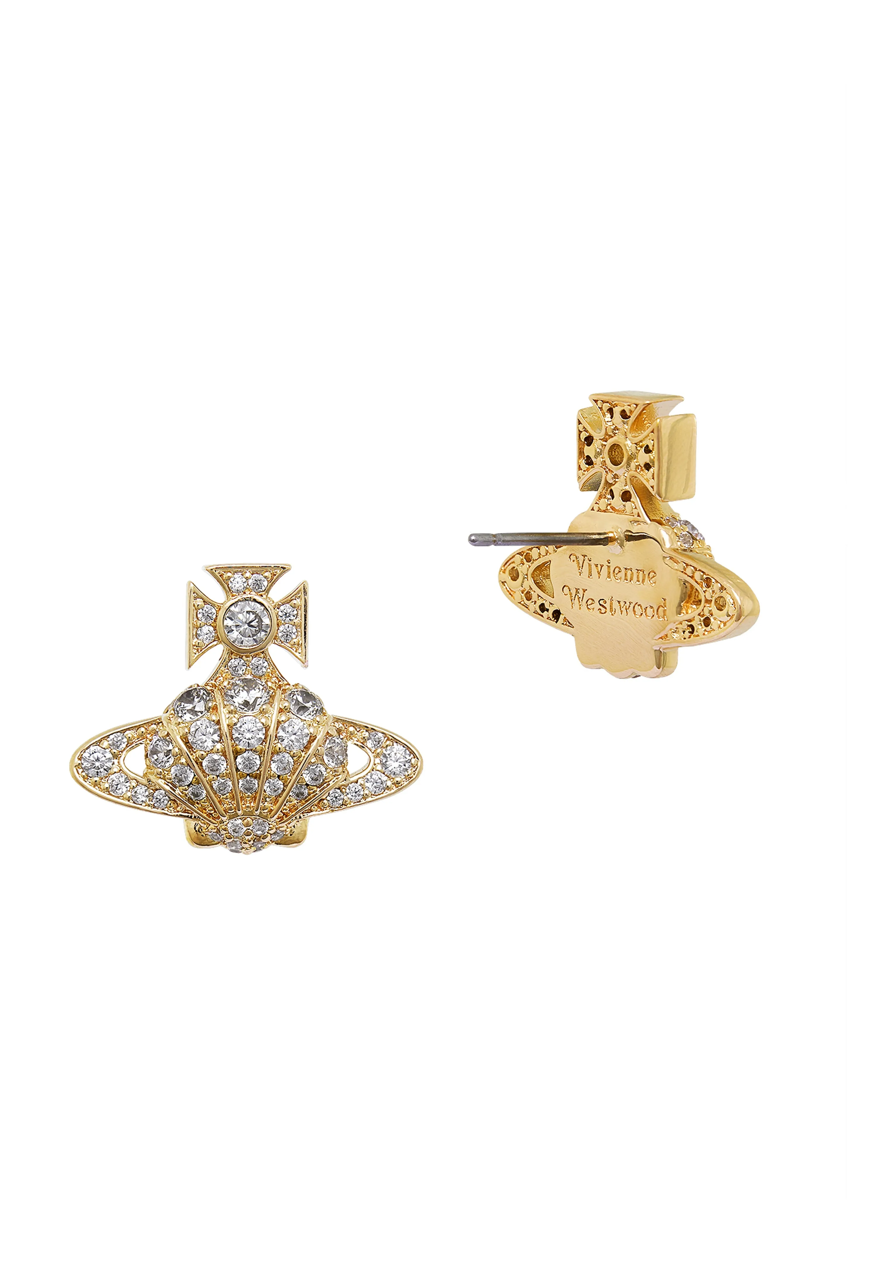 Vivienne Westwood Natalina Earrings Gold Plated