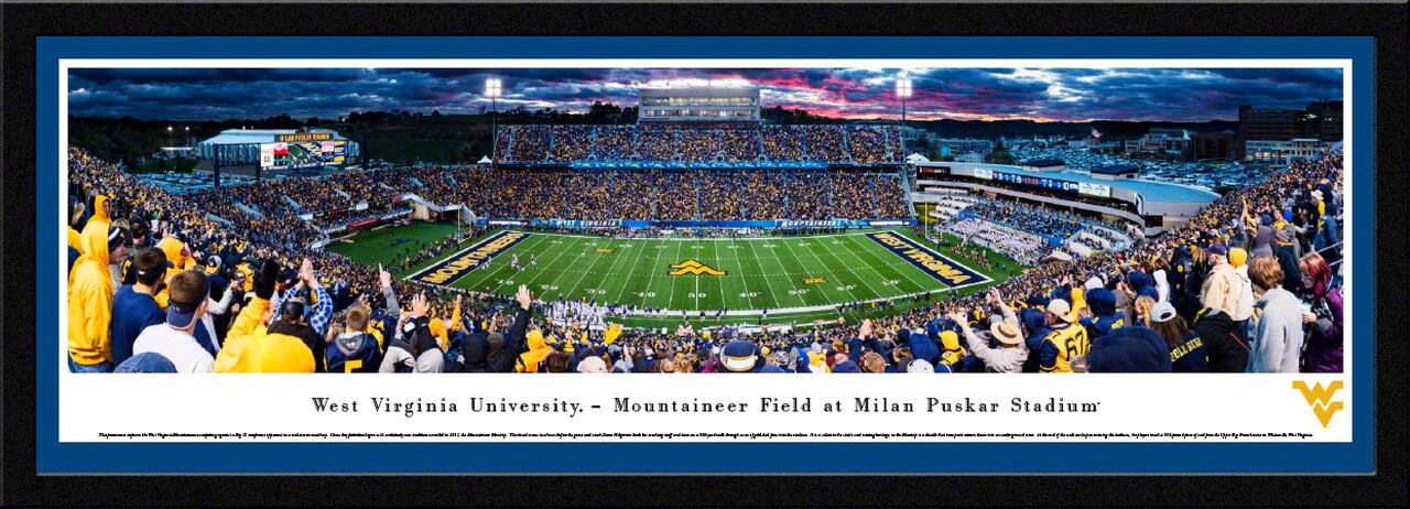 West Virginia Mountaineers Panorama - WVU6