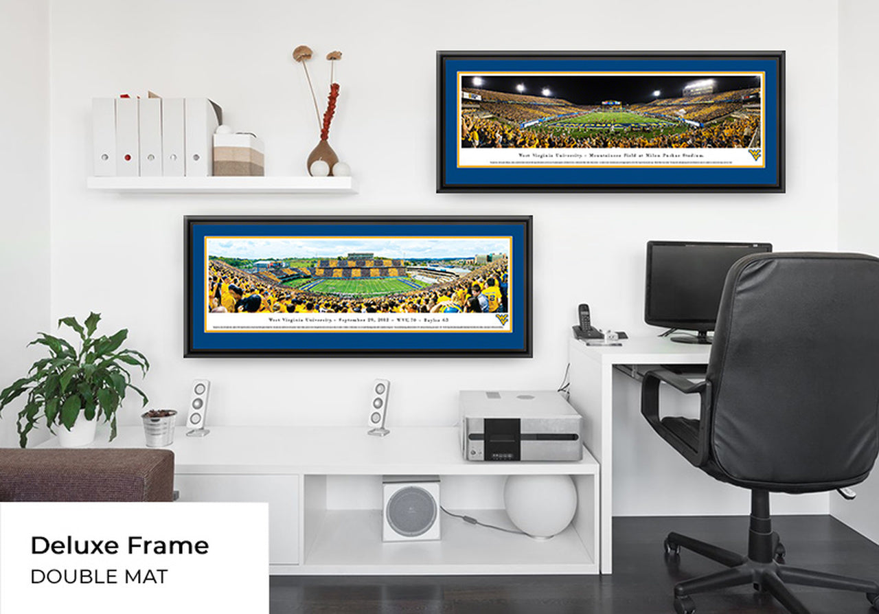 WVU Mountaineers Football Panoramic Picture - WVU4 (AVAILABLE IN STORE / STORE PICKUP ONLY)