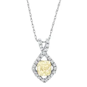 Yellow Diamond Pendant