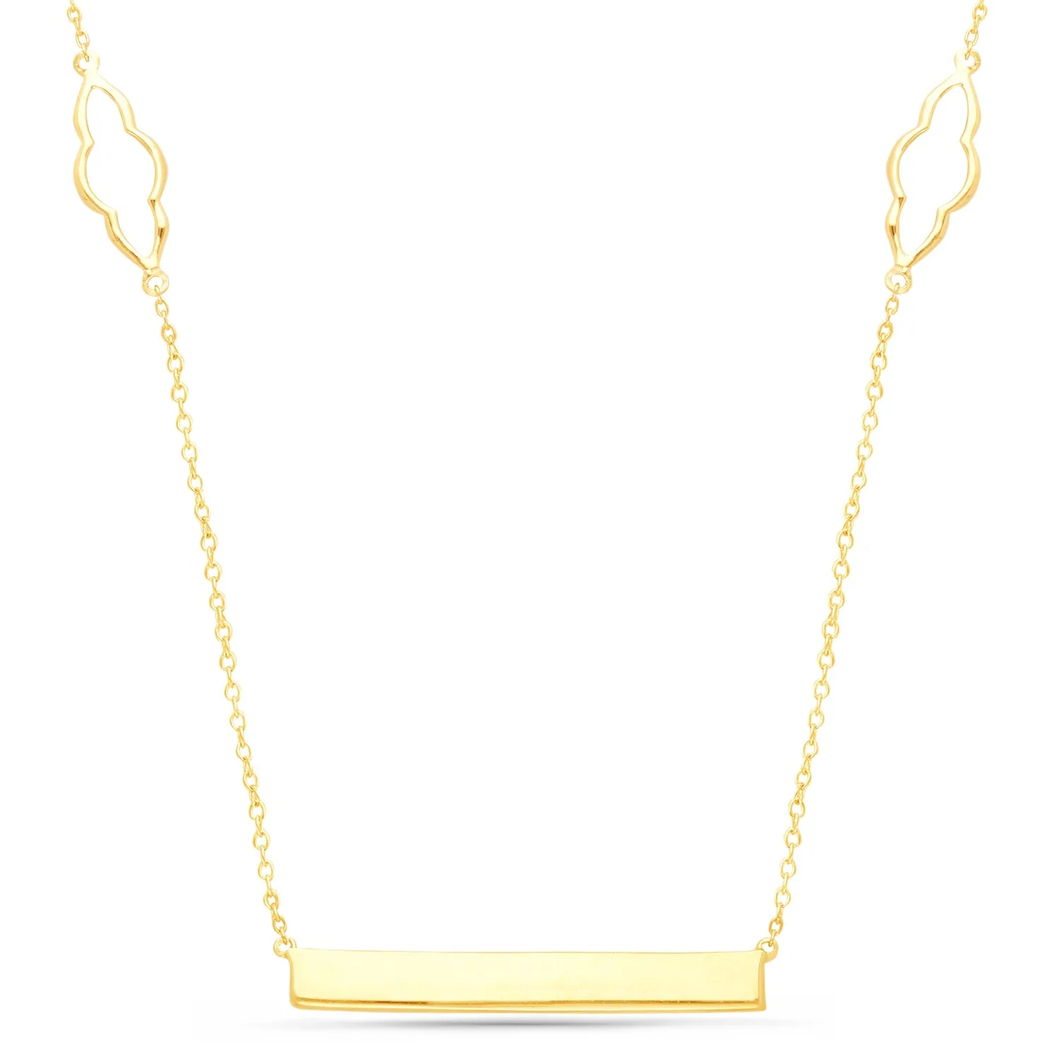 Yellow Gold Live Your Legacy Diamond Eternal Necklace